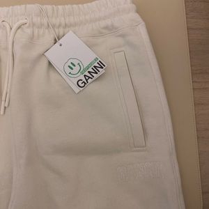 GANNI SWEATPANTS - SOFTWARE ISOLI STRAIGHT LEG PANTS - NWT ORIGINALLY $165